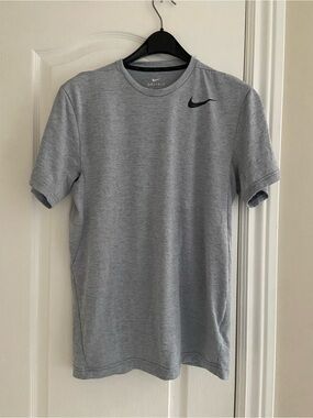 Nike Men's Light Gray Dri-FIT Performance Tee + Bonus